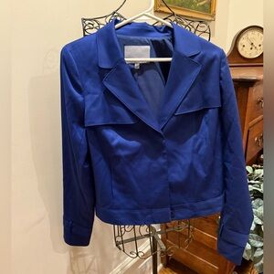 Classiques Entier Blue Wool Jacket